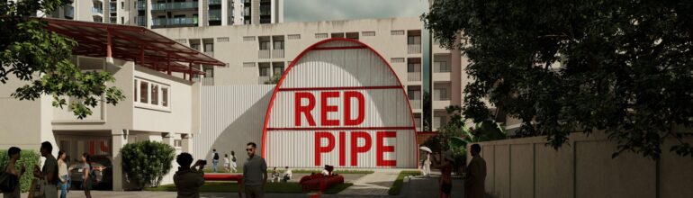 Red pipe station